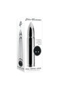 Zero Tolerance - Full Metal Love Bullet Vibrator - Silver - Stag Shop