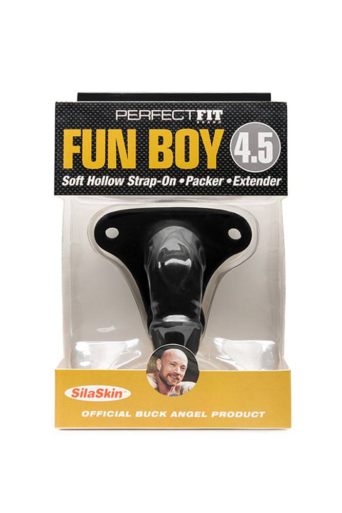 Perfect Fit - Fun Boy Packer - 4.5 Inches - Black - Stag Shop