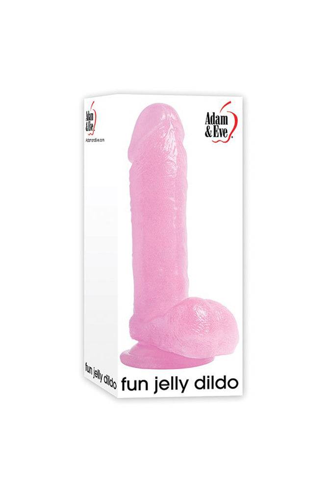 Adam & Eve - Fun Jelly Dildo - Pink - Stag Shop
