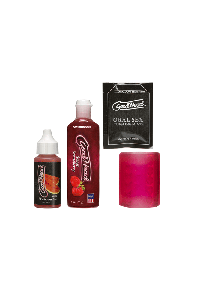 Doc Johnson - GoodHead - Fundamentals Ultimate Oral Sex Kit - Stag Shop