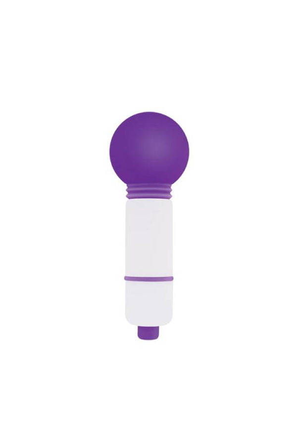Rock Candy Toys - Fun Size Lala-Pop Mini Vibrator - Purple - Stag Shop