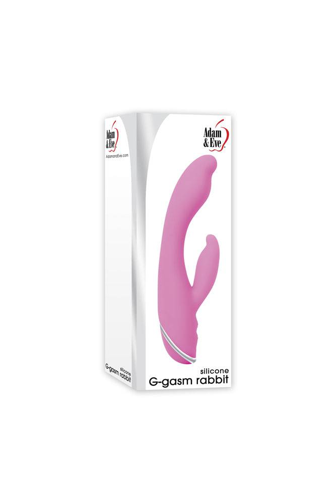 Adam & Eve - G-Gasm Rabbit Vibrator - Pink - Stag Shop