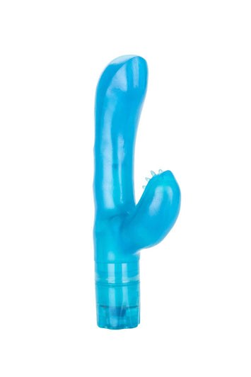 Cal Exotics - G-Kiss Dual Vibrator - Blue - Stag Shop