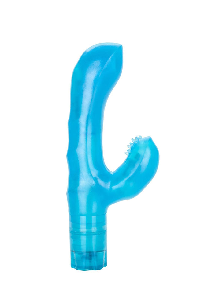 Cal Exotics - G-Kiss Dual Vibrator - Blue - Stag Shop