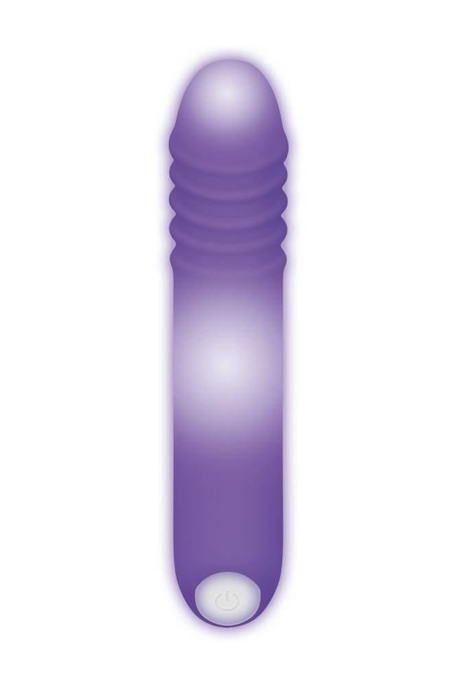 Evolved - G-Rave - Light Up G Spot Vibrator - Purple - Stag Shop
