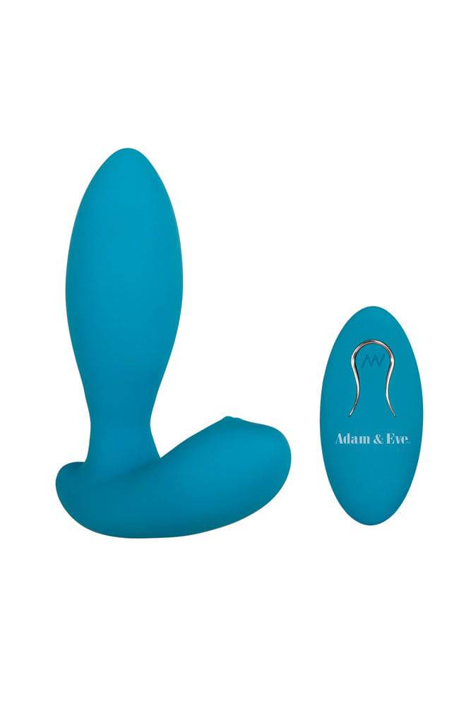 Adam & Eve - Eve's G-Motion Thumper With Clit Motion Massager - Blue - Stag Shop