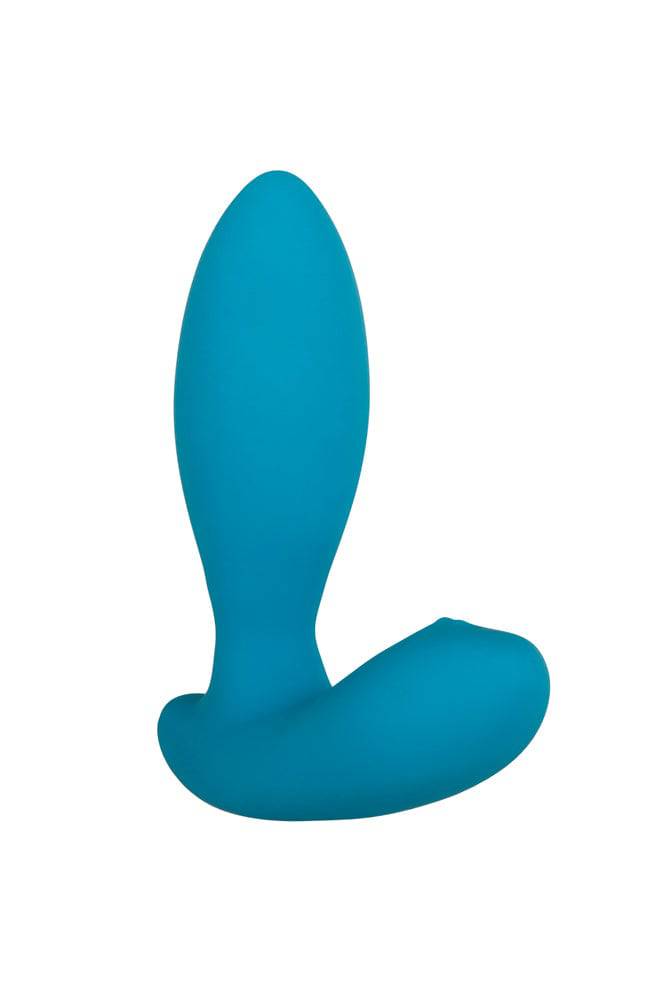 Adam & Eve - Eve's G-Motion Thumper With Clit Motion Massager - Blue - Stag Shop