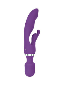 Thumbnail for Adam & Eve - G-Motion Rabbit Wand - Purple - Stag Shop