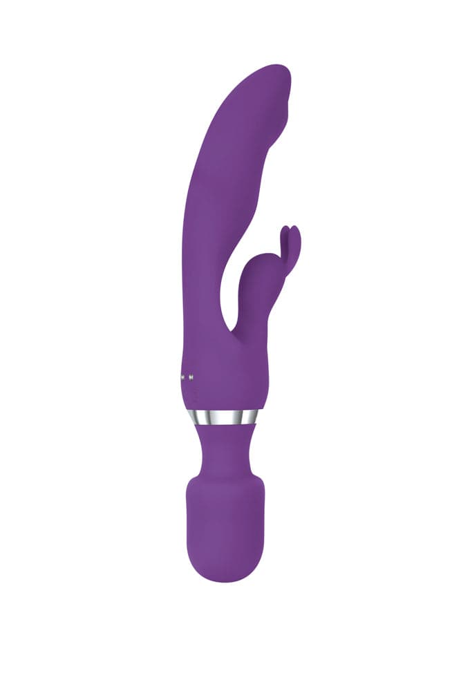 Adam & Eve - G-Motion Rabbit Wand - Purple - Stag Shop