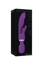 Adam & Eve - G-Motion Rabbit Wand - Purple - Stag Shop