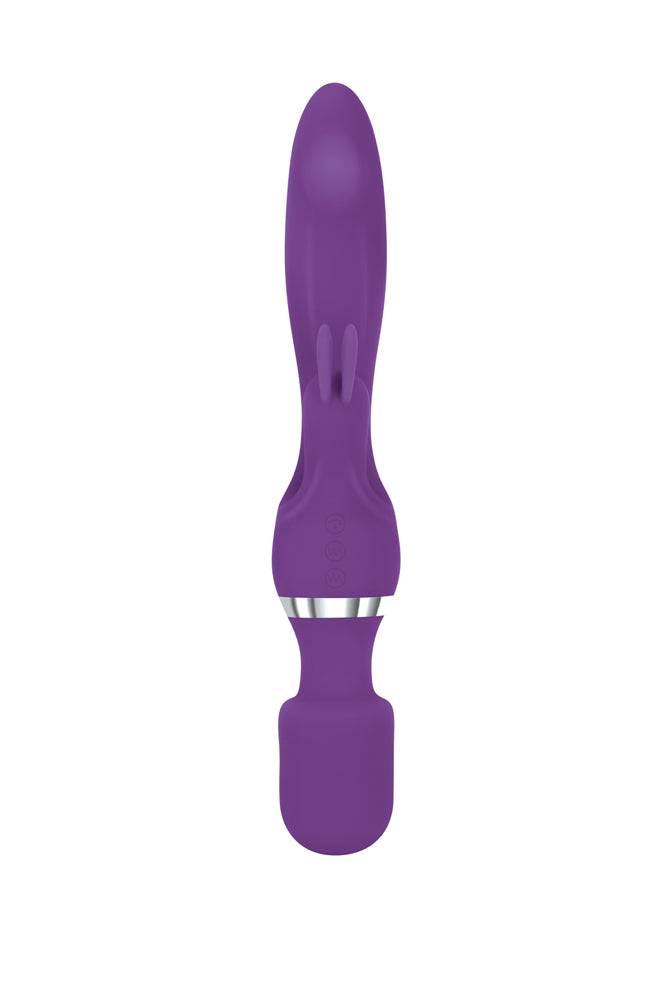 Adam & Eve - G-Motion Rabbit Wand - Purple - Stag Shop