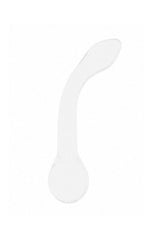 Shots Toys - Chrystalino - G-Rider Glass Dildo - White - Stag Shop