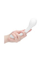 Shots Toys - Chrystalino - G-Rider Glass Dildo - White - Stag Shop