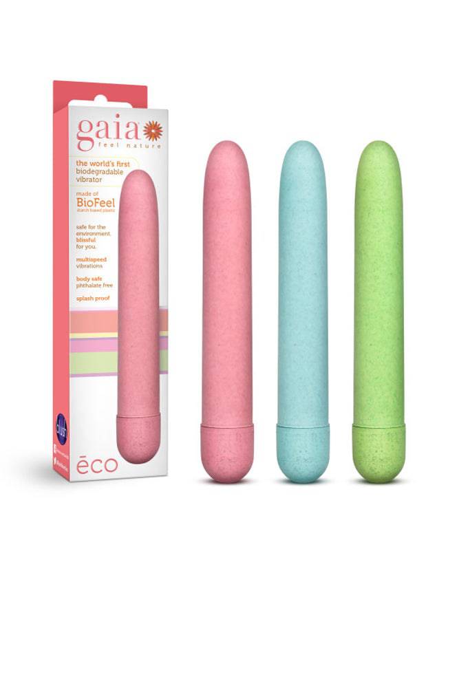 Blush Novelties - Gaia - Eco Vibrator - Assorted Colours - Stag Shop