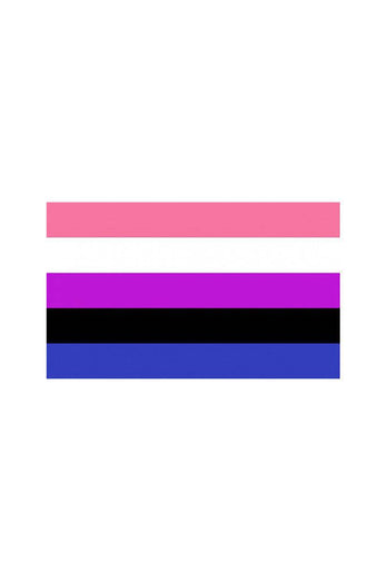 Stag Shop - Pride Flag - Gender Fluid - 4 x 6 Inch - Stag Shop