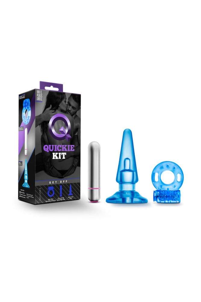 Blush Novelties - Quickie Kit - Get Off - Blue - Stag Shop