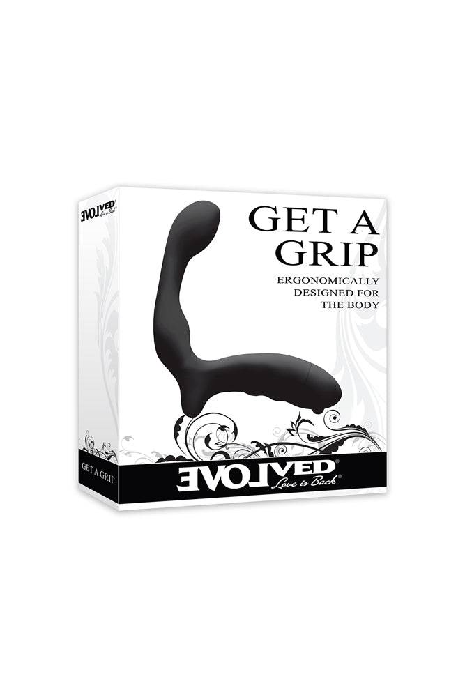 Evolved - Get a Grip Prostate Massager - Black - Stag Shop