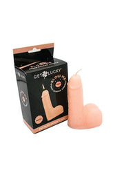 Shibari - Get Lucky - Blow Me Unscented Penis Shaped Candle - Stag Shop