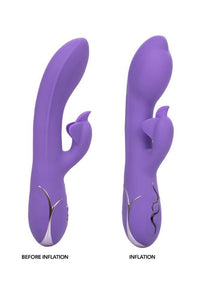 Thumbnail for Cal Exotics - Insatiable G Inflatable - G Flutter - Dual Vibrator - Purple - Stag Shop