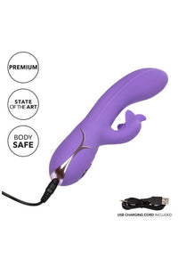 Thumbnail for Cal Exotics - Insatiable G Inflatable - G Flutter - Dual Vibrator - Purple - Stag Shop