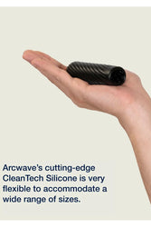 Arcwave - Ghost Reversible Textured Stroker - Black - Stag Shop