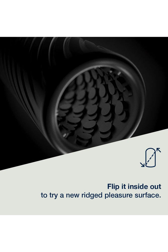 Arcwave - Ghost Reversible Textured Stroker - Black - Stag Shop