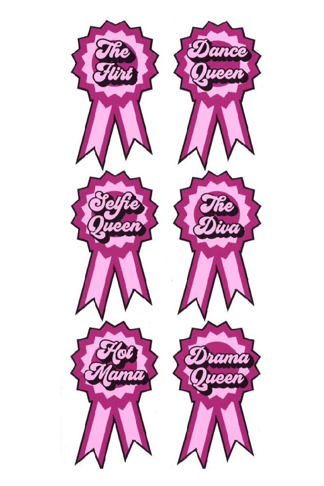 Stag Shop - Girls Night Out Award Stickers - Stag Shop