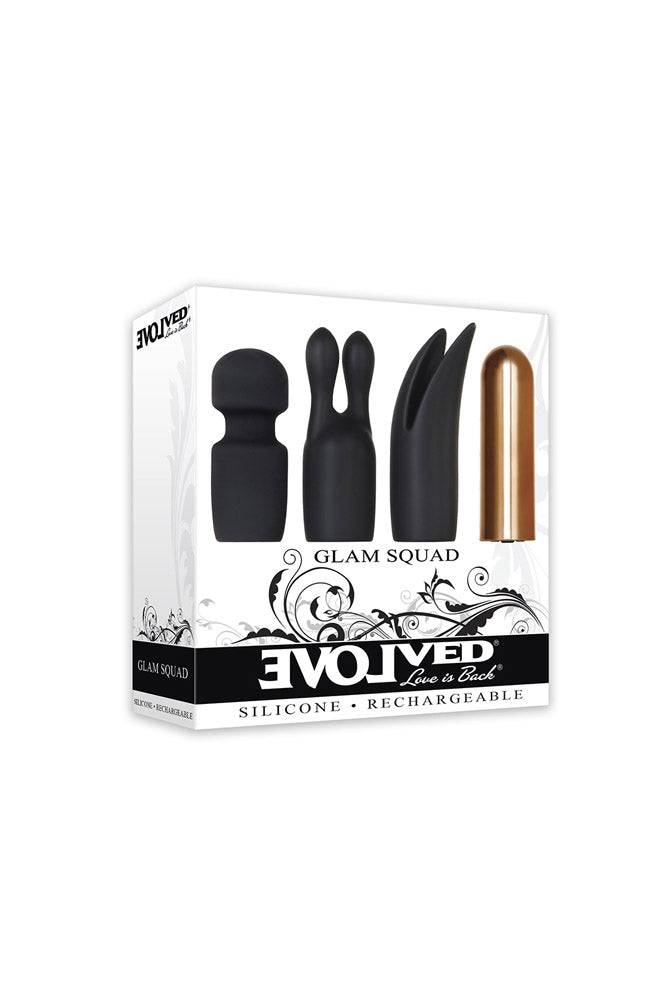 Evolved - Glam Squad Bullet Vibrator & Sleeve Set - Stag Shop