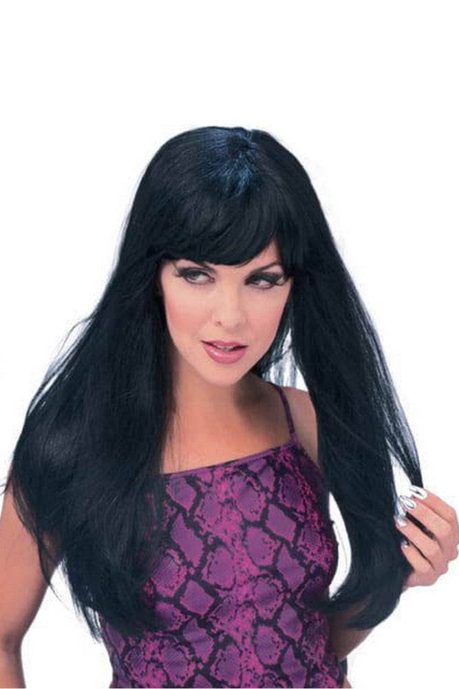 Rubies Costume Company - Glamour Wig - Black - Stag Shop