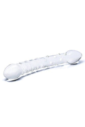 Gläs - Double Trouble Doubled Ended Glass Dildo - Clear - Stag Shop