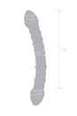 Gläs - Double Trouble Doubled Ended Glass Dildo - Clear - Stag Shop