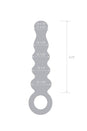 Gläs - Quintessence Beaded Anal Slider Glass Dildo - Pink - Stag Shop