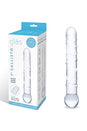 Gläs - Callisto Textured Glass Dildo - Clear - Stag Shop