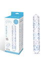 Gläs - Purple Rose Nubby Dildo - Clear - Stag Shop