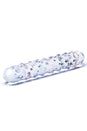 Gläs - Purple Rose Nubby Dildo - Clear - Stag Shop