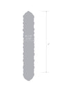 Gläs - Purple Rose Nubby Dildo - Clear - Stag Shop