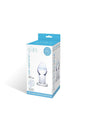 Gläs - Amethyst Rain Glass Butt Plug - Clear/Blue - Stag Shop