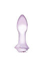 Gläs - Rosebud Glass Butt Plug - Pink - Stag Shop