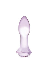 Gläs - Rosebud Glass Butt Plug - Pink - Stag Shop