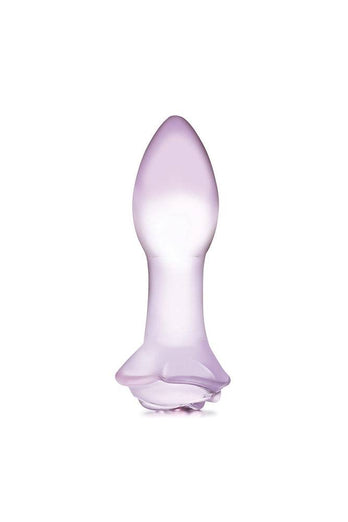 Gläs - Rosebud Glass Butt Plug - Pink - Stag Shop