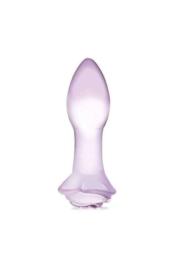 Gläs - Rosebud Glass Butt Plug - Pink - Stag Shop