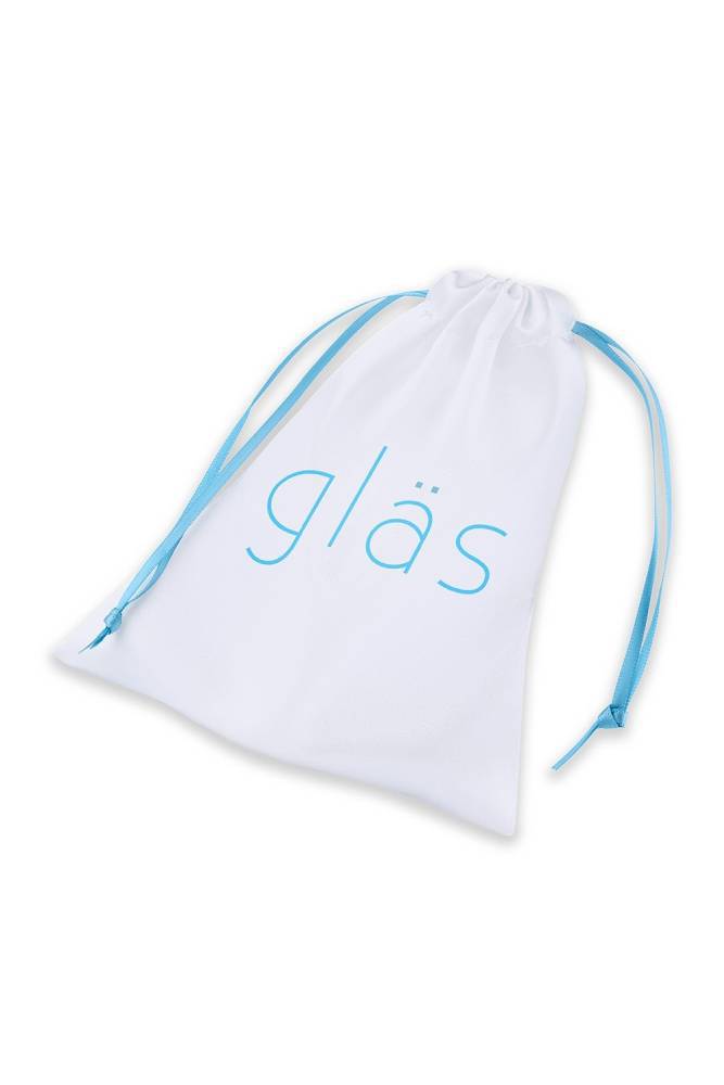 Gläs - 4'' Classic Glass Butt Plug - Clear - Stag Shop