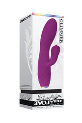 Evolved - Glimmer Dual Vibrator - Purple - Stag Shop
