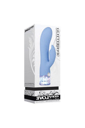 Evolved - Glitteriffic Dual Vibrator - Periwinkle - Stag Shop