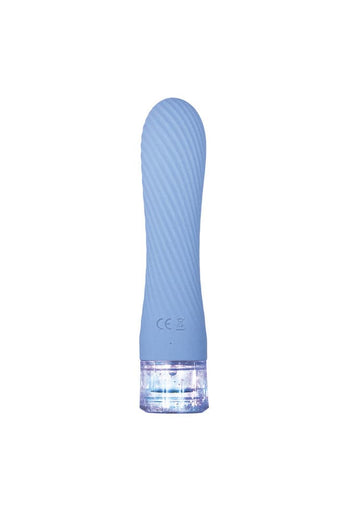 Evolved - Glitteriffic Dual Vibrator - Periwinkle - Stag Shop