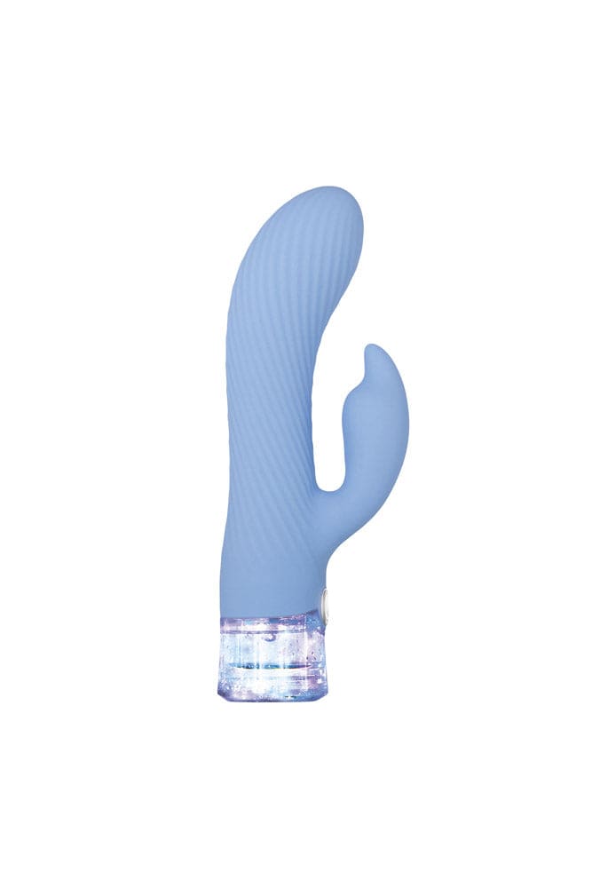 Evolved - Glitteriffic Dual Vibrator - Periwinkle - Stag Shop