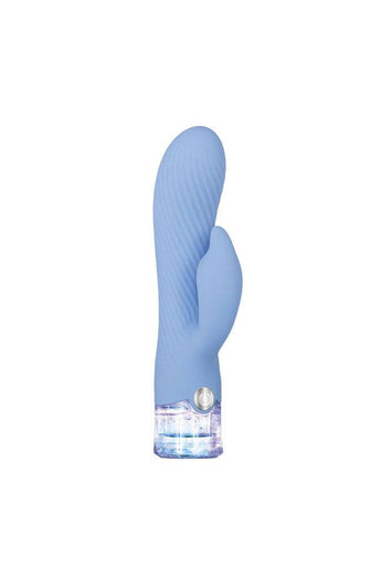 Evolved - Glitteriffic Dual Vibrator - Periwinkle - Stag Shop