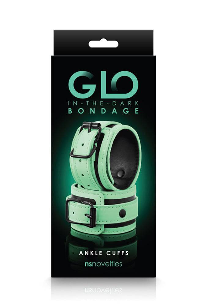 NS Novelties - GLO Bondage - Ankle Cuffs - Stag Shop