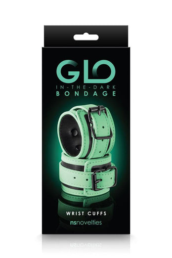 NS Novelties - GLO Bondage - Wrist Cuffs - Stag Shop