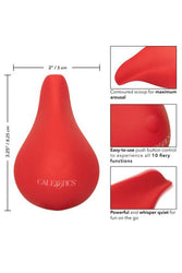 Cal Exotics - Red Hot - Glow Vibrator - Red - Stag Shop